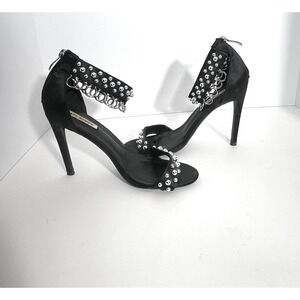 Cape Robbin Shoes Womens Size 9 Studded Heels Ankle Strap Stiletto Party